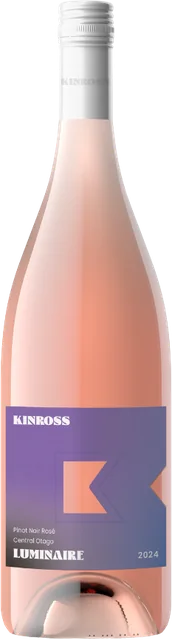 Kinross Luminaire Pinot Noir Rosé bottle