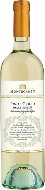 Montecampo Pinot Grigio delle Venezie bottle