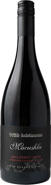 Wild Irishman Macushla Pinot Noir bottle
